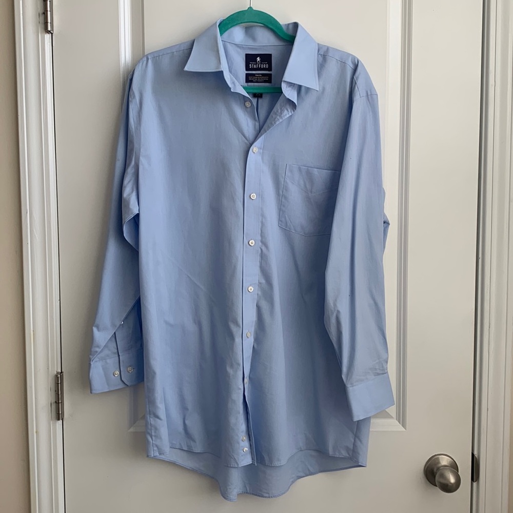 Stafford Tailored Culture Dress Shirt